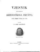 Vjesnik Hrvatskoga arheološkoga društva: nove serije sveska III. 1898.