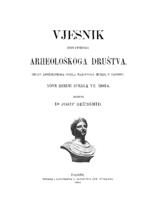 Vjesnik Hrvatskoga arheološkoga društva: nove serije sveska VII. 1903/4.