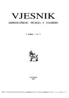 Vjesnik Arheološkog muzeja u Zagrebu: 3. serija – sv. V