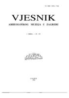 Vjesnik Arheološkog muzeja u Zagrebu: 3. serija – sv. XV