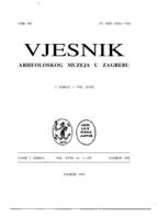 Vjesnik Arheološkog muzeja u Zagrebu: 3. serija – sv. XVIII