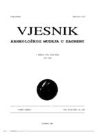 Vjesnik Arheološkog muzeja u Zagrebu: 3. serija – sv. XXX-XXXI