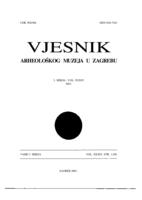 Vjesnik Arheološkog muzeja u Zagrebu: 3. serija – sv. XXXIV