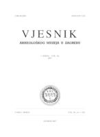 prikaz prve stranice dokumenta Vjesnik Arheološkog muzeja u Zagrebu: 3. serija – vol. XL