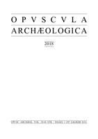 prikaz prve stranice dokumenta CONSIDERATIONS ON THE POTENTIAL CRITERIA FOR ASSESSING SCIENTIFIC VALUE OF THE ARCHAEOLOGICAL RECORD